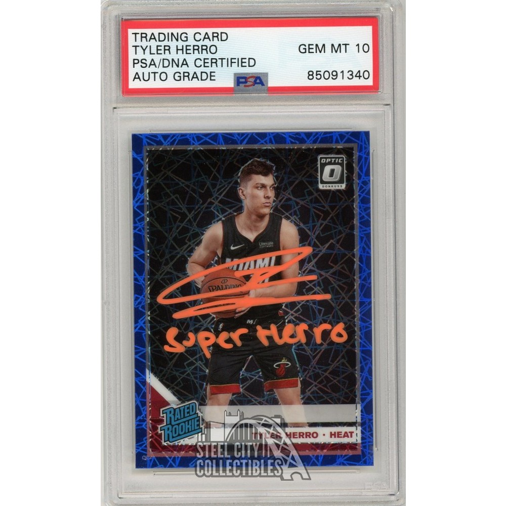 NBA silver prizm Tyler Herro RC Auto Tyler Herro Auto | eBay