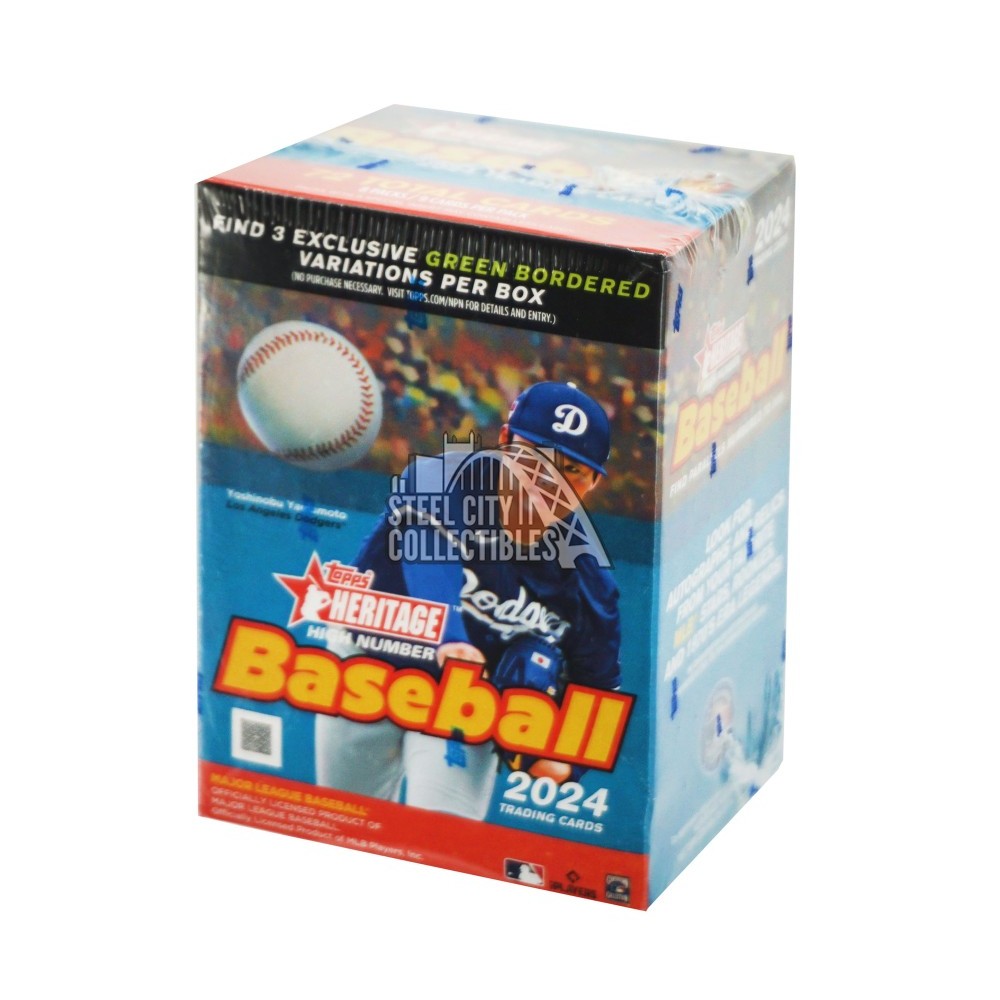 2024 Topps Heritage High Number Baseball 8-Pack Blaster Box