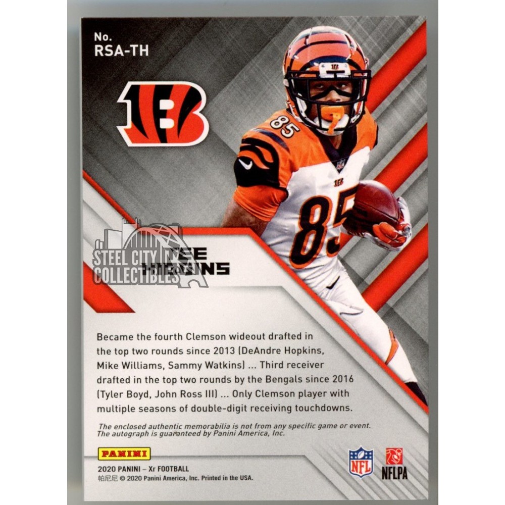 NFLカード Tee Higgins 世界1枚限定パッチカード含む3枚セット