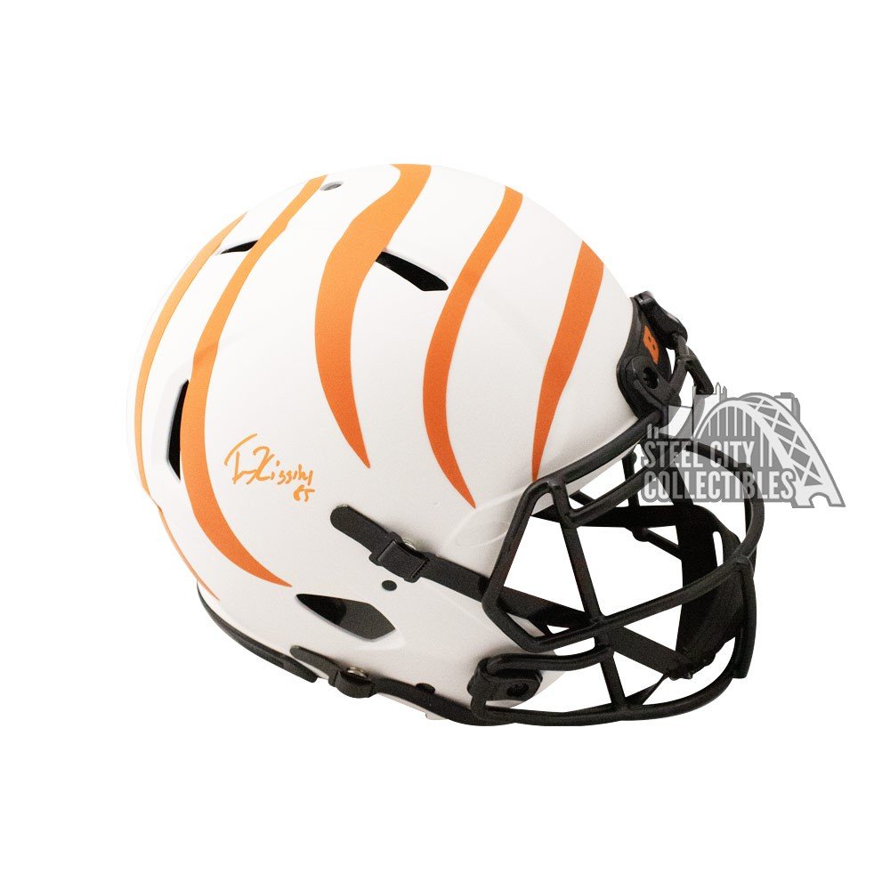tee higgins signed helmet