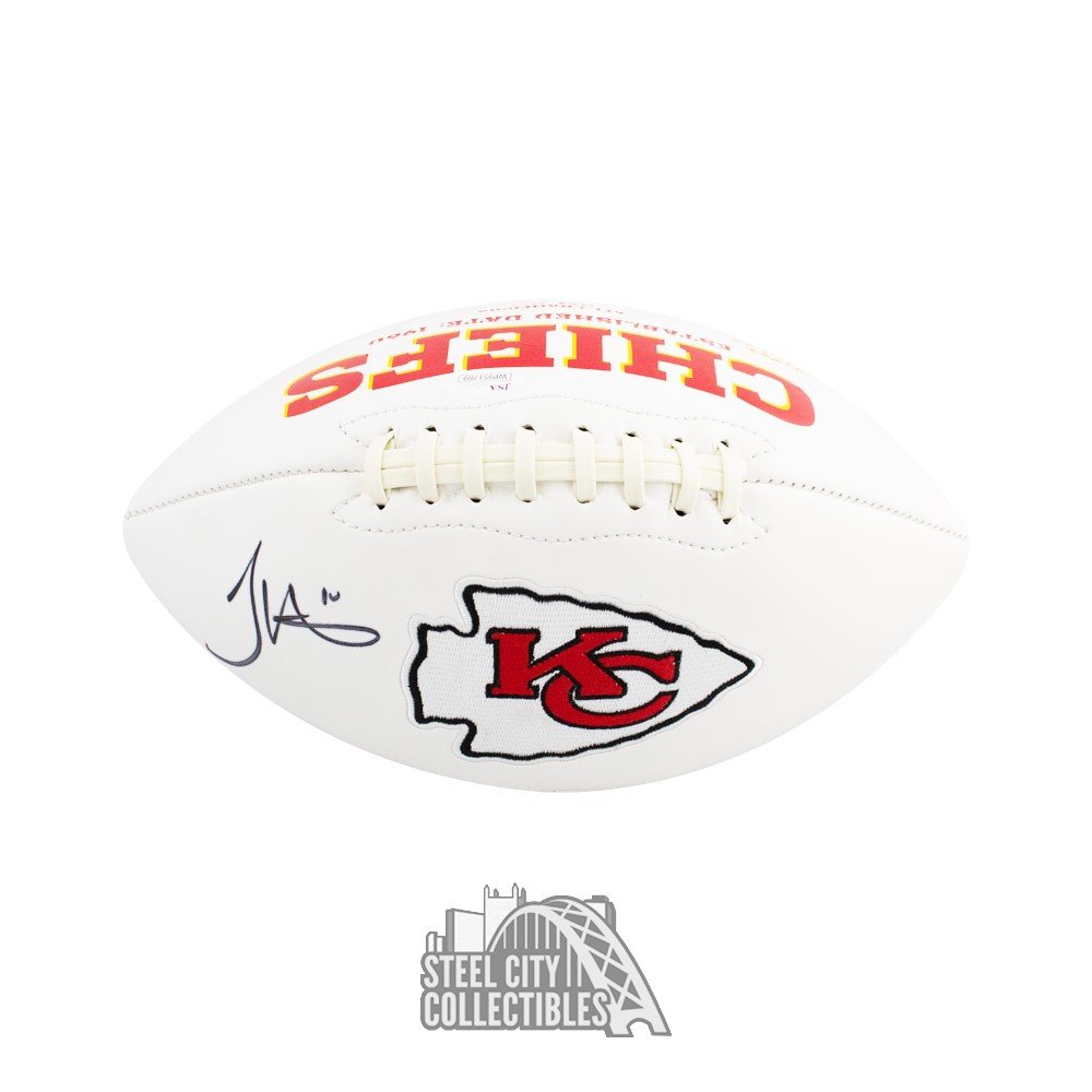 tyreek hill autographed football