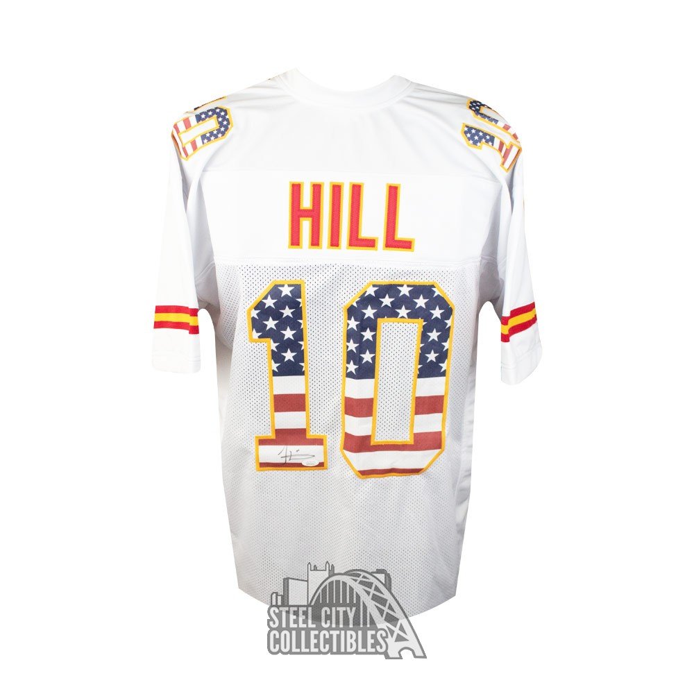 tyreek hill white jersey