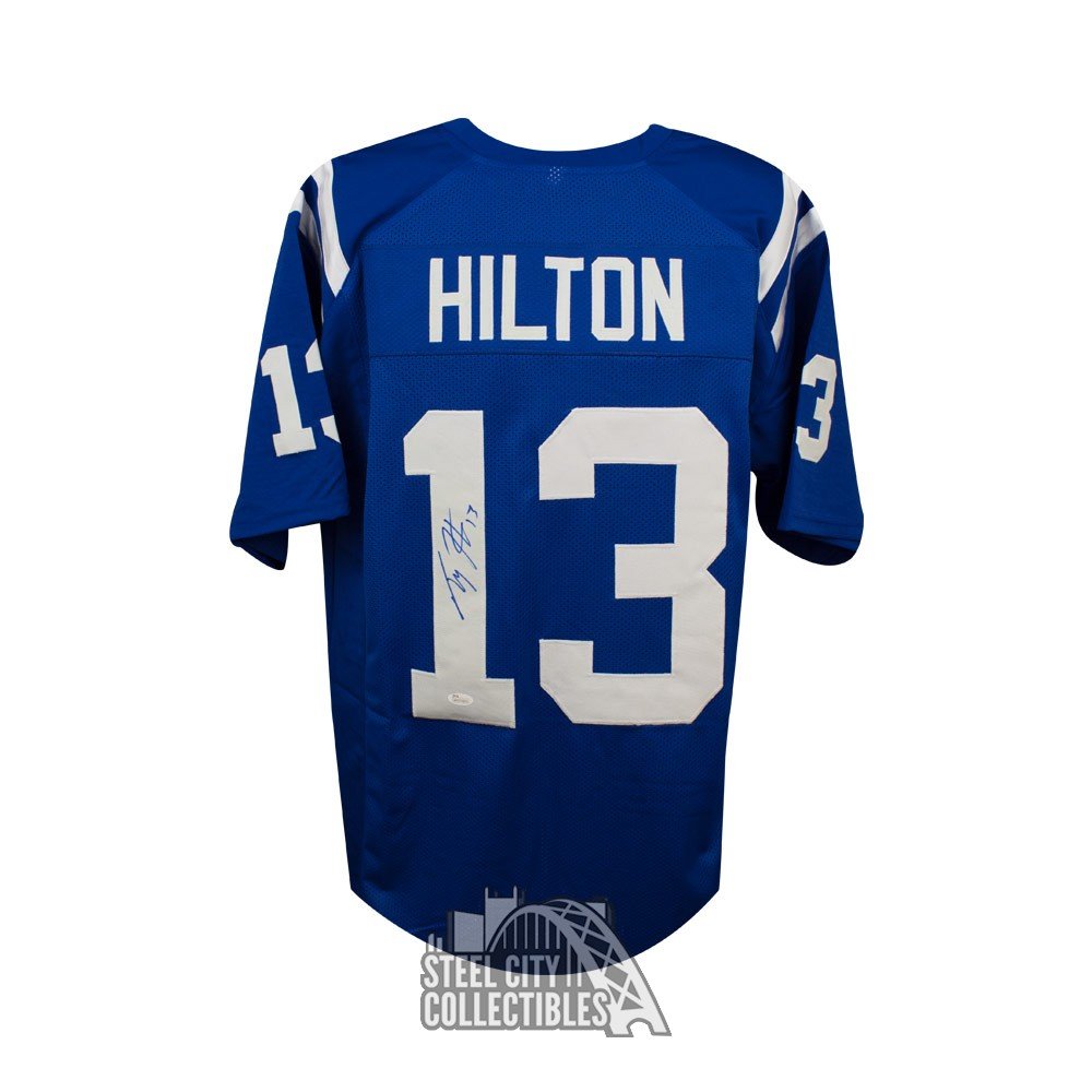 ty hilton autographed jersey