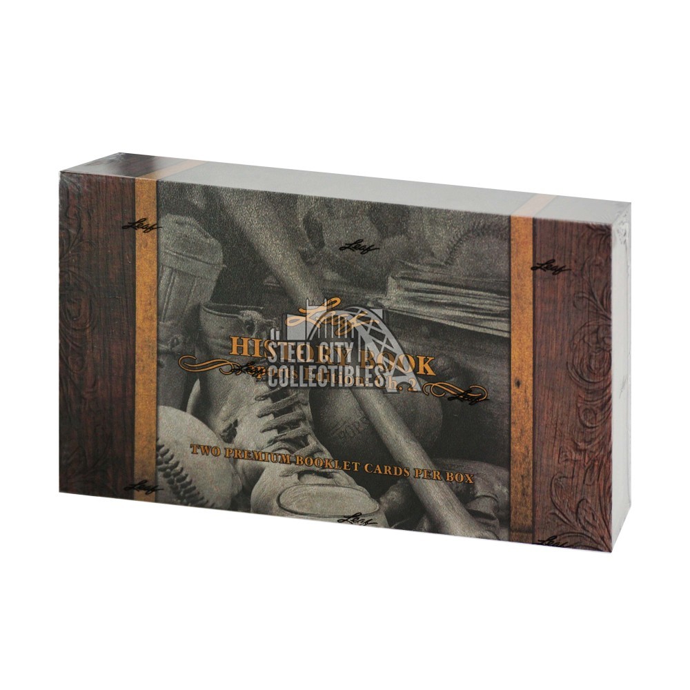2025 Leaf History Book Sports Edition Chapter 2 Hobby Box | Steel