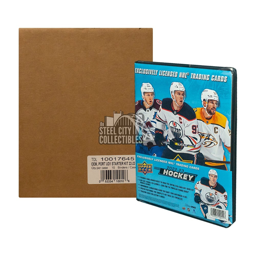 2022-23 Upper Deck Series 1 Hockey Starter 10-Kit Case | Steel City Collectibles 2022-23 Upper Deck Series 1 Hockey Starter 10-Kit Case | Steel City Collectibles