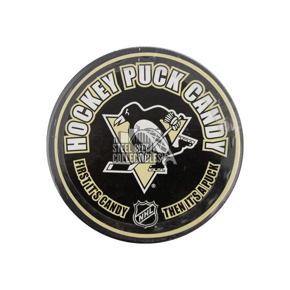Pittsburgh Penguins Hockey Puck Candy Steel City Collectibles