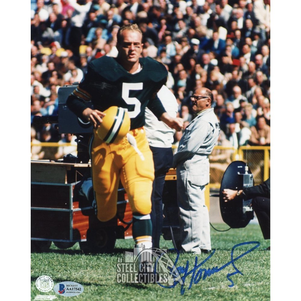 Paul Hornung Autographed Green Bay Packers 8x10 Photo - BAS COA