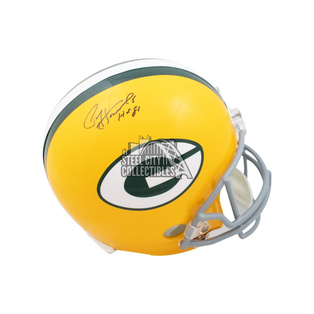 Paul hornung autographed football Clearance