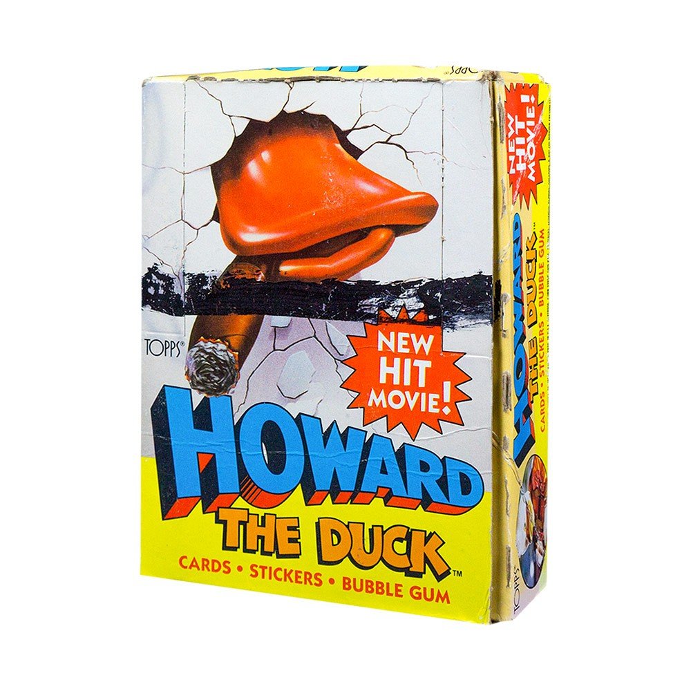 1986 Topps Howard the Duck Movie 36ct Unopened Wax Box Steel City
