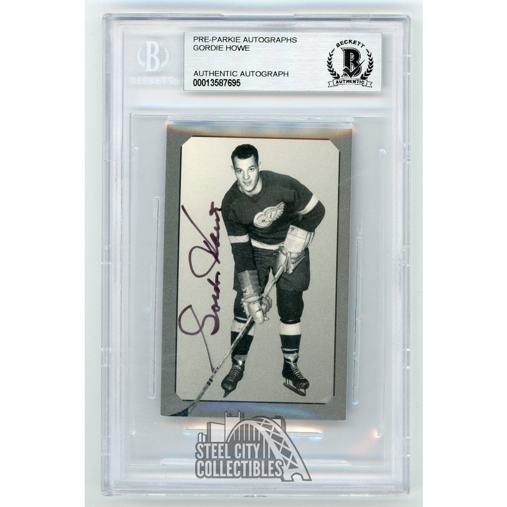 Gordie Howe Autographs and Memorabilia, Sports, Hockey