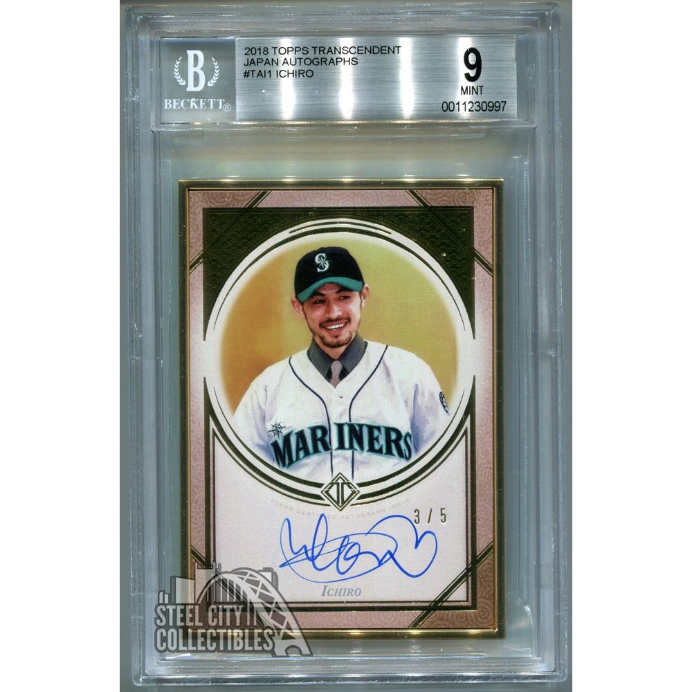 50枚限定 2018 2018 TOPPS TRANSCENDENT/イチロー T-I2 Topps