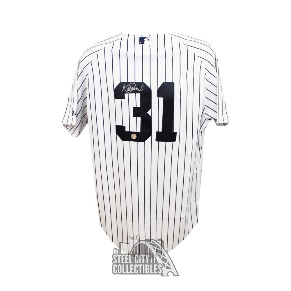 Ichiro Suzuki Autographed New York Yankees Authentic Majestic Baseball  Jersey - Ichiro Hologram
