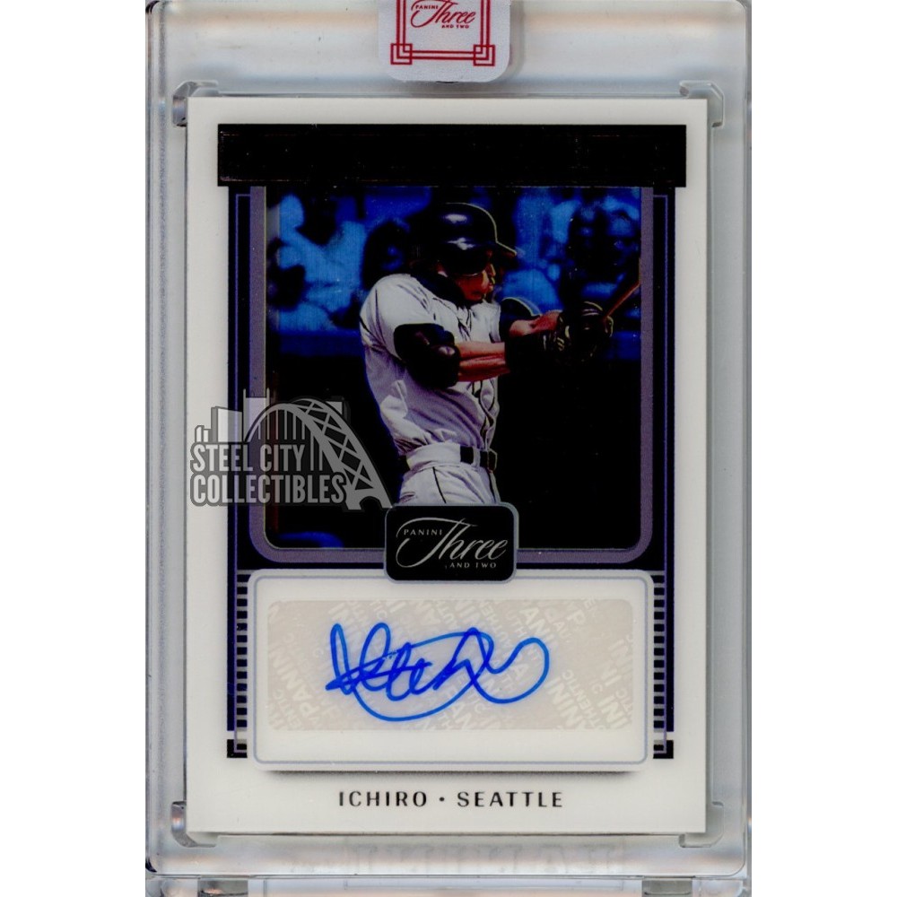 スポーツ選手 ICHIRO AUTOGRAPH CARD Shop Ichiro Suzuki Seattle Mariners Autographed 2001 Topps