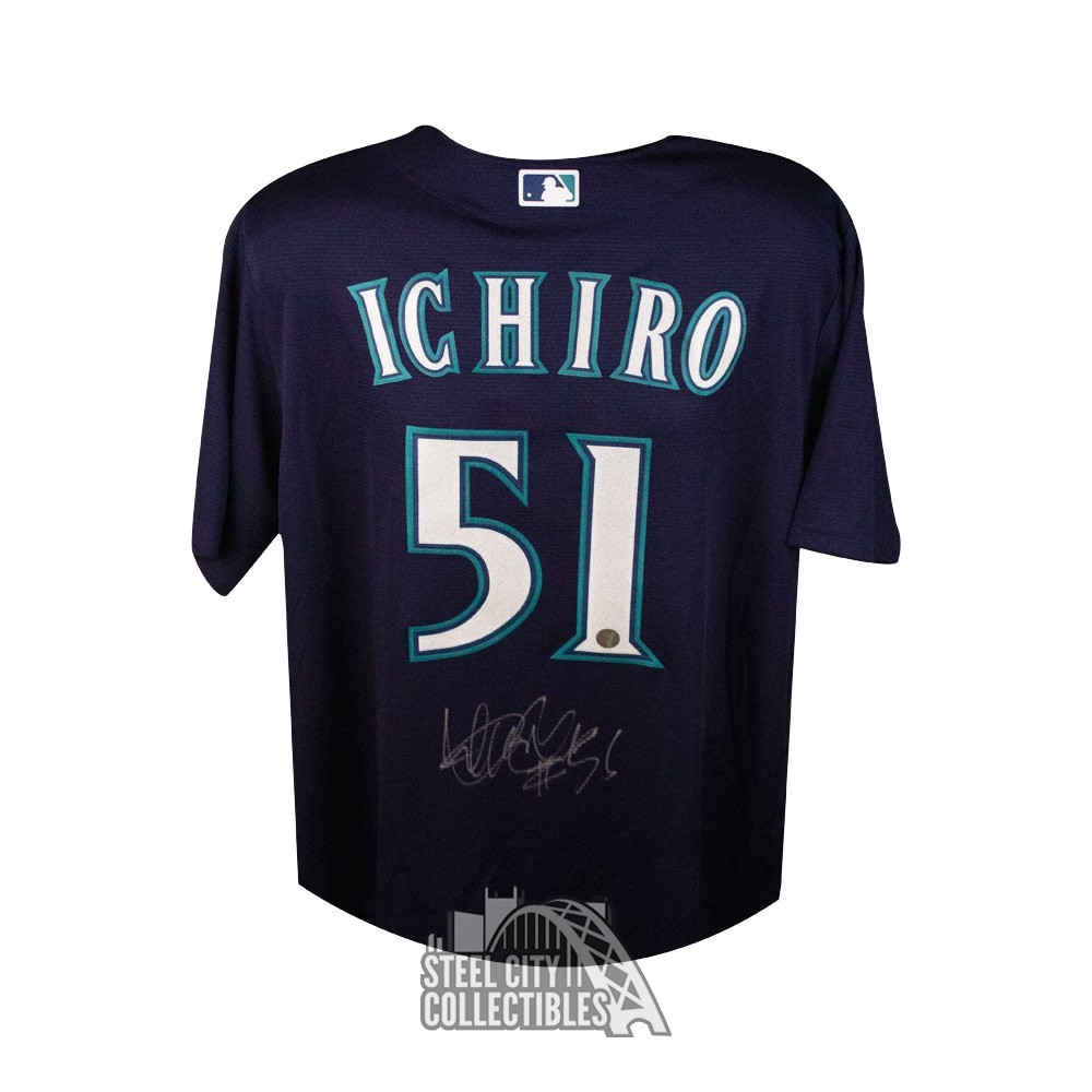 ichiro signed jersey