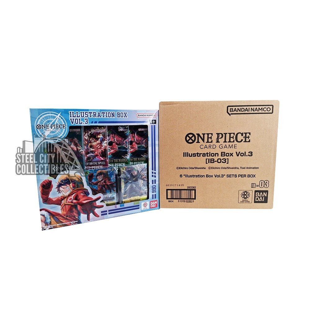 One Piece Illustration Box Vol 3 6-Box Case | Steel City Collectibles