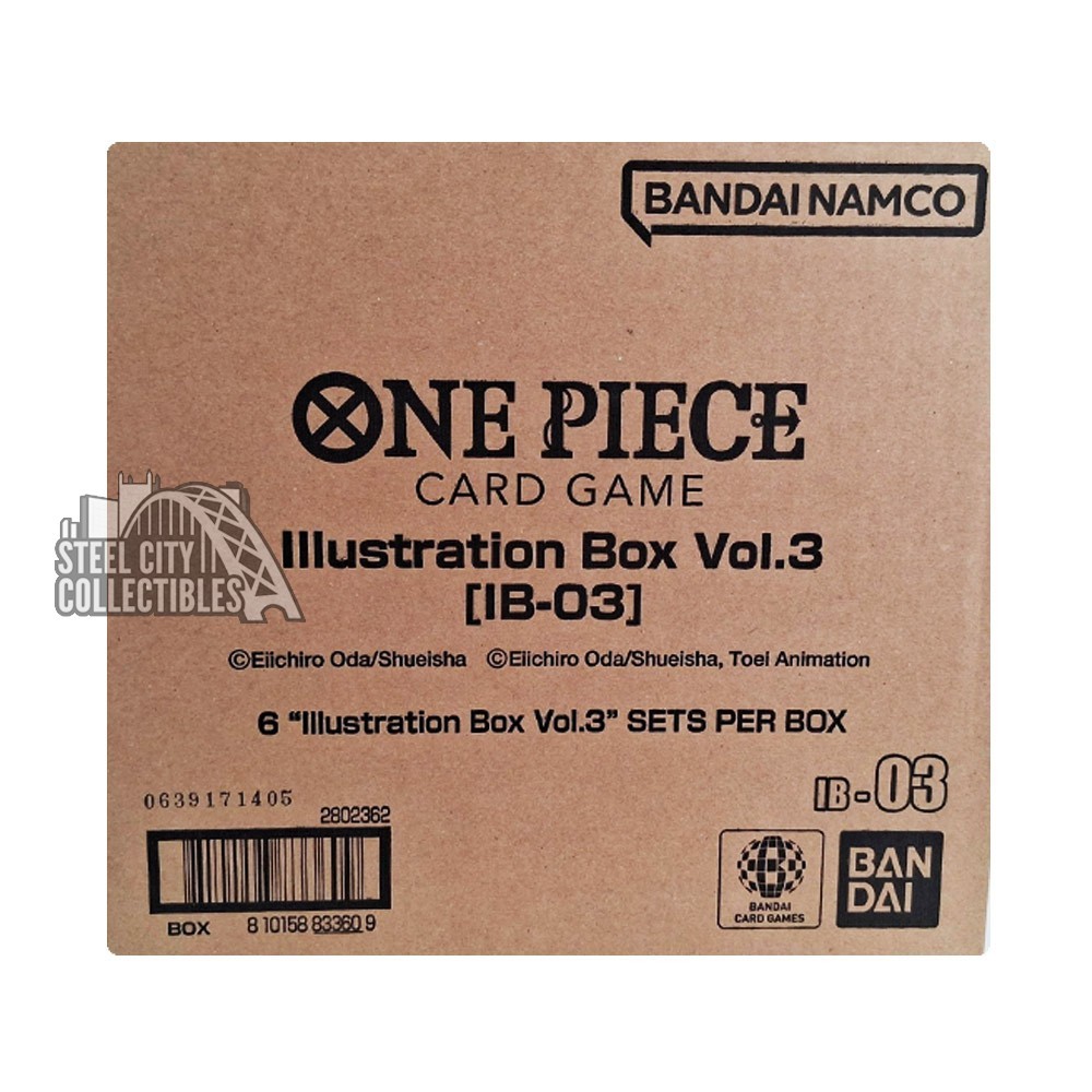 One Piece Illustration Box Vol 3 6-Box Case | Steel City Collectibles