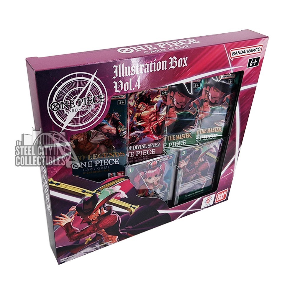 One Piece Illustration Box Vol 4 6-Box Case | Steel City Collectibles
