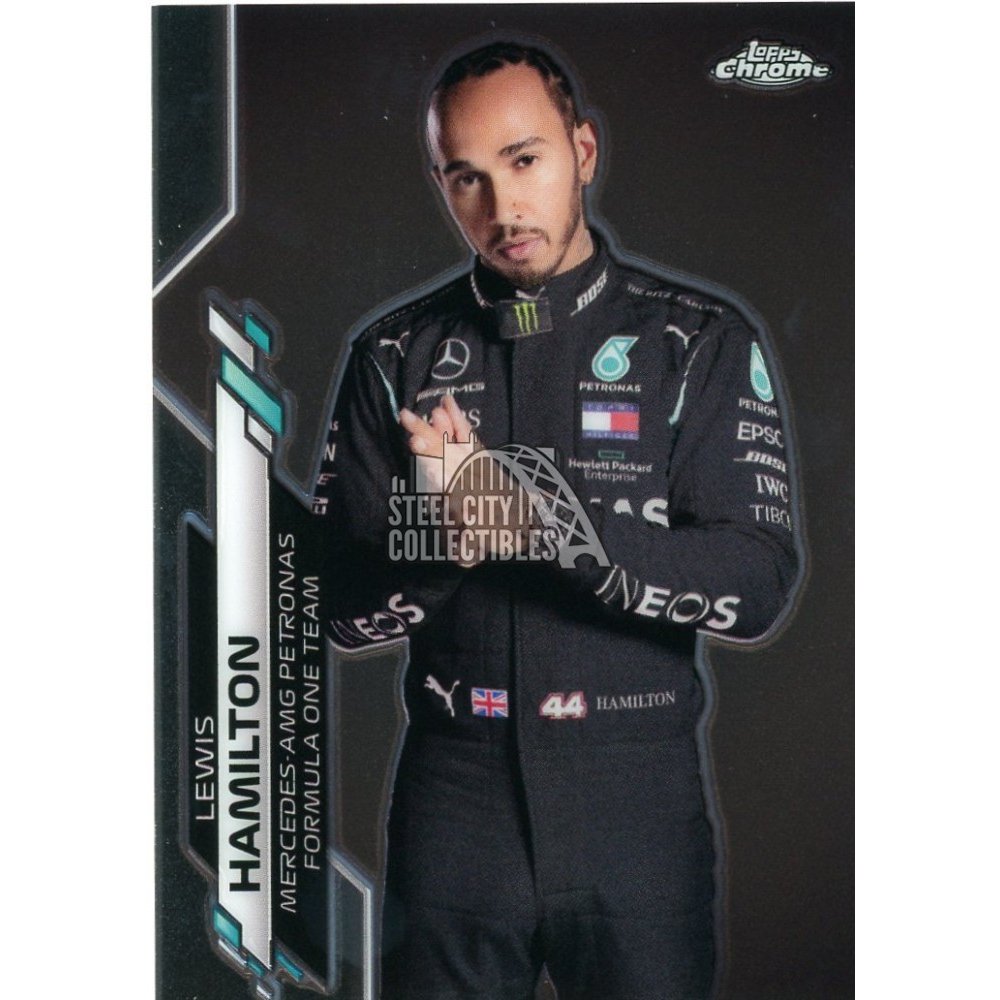 2020 Topps Chrome Formula 1 F1 Lewis Hamilton Card 1 Steel City