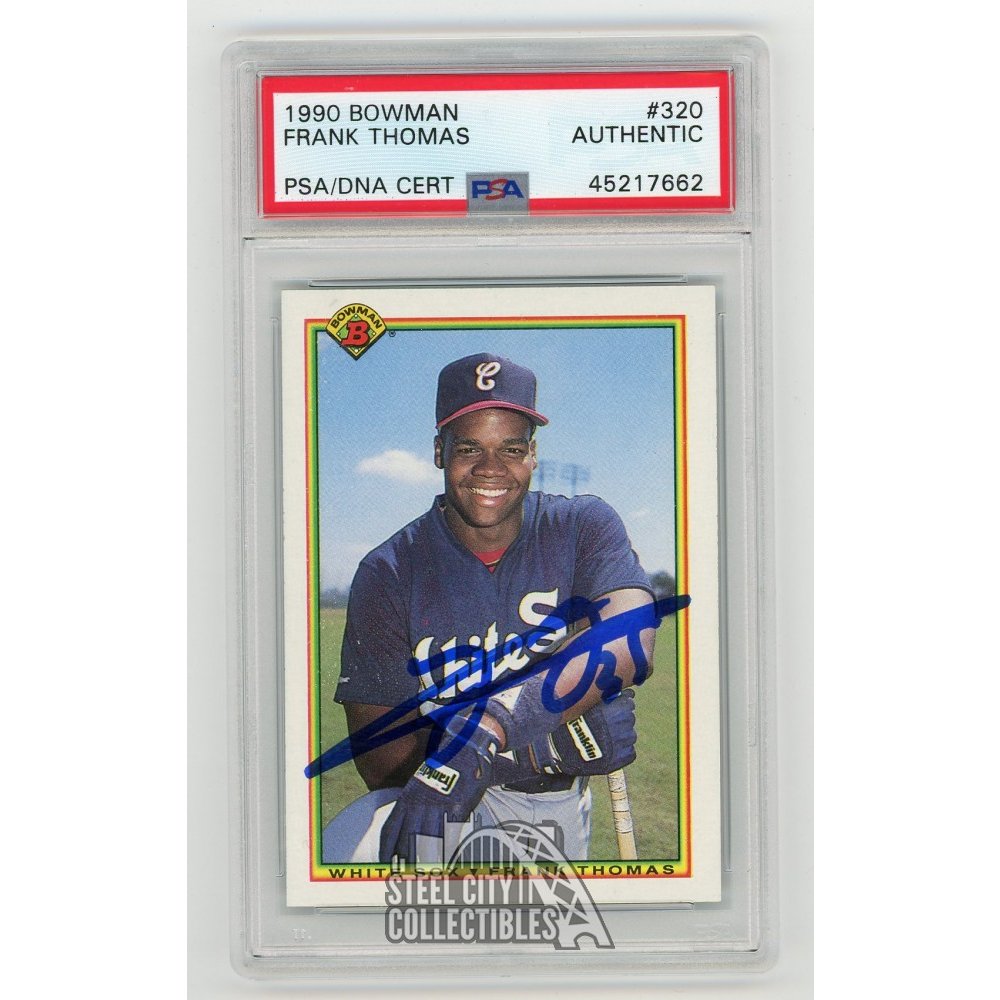 Top Frank Thomas Cards, Best Rookies, Autographs, Most Valuable List