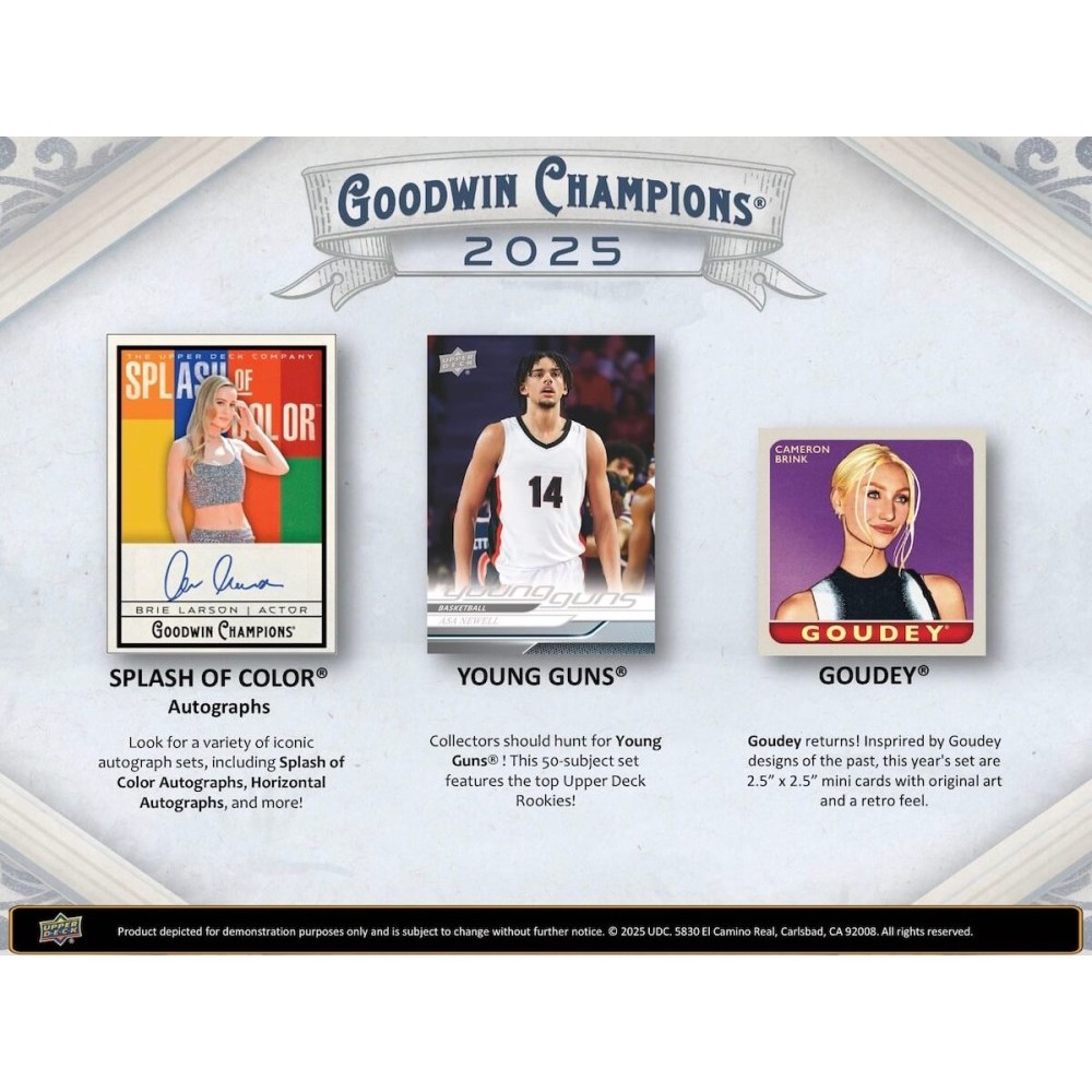 2025 Upper Deck Goodwin Champions Blaster Box | Steel City