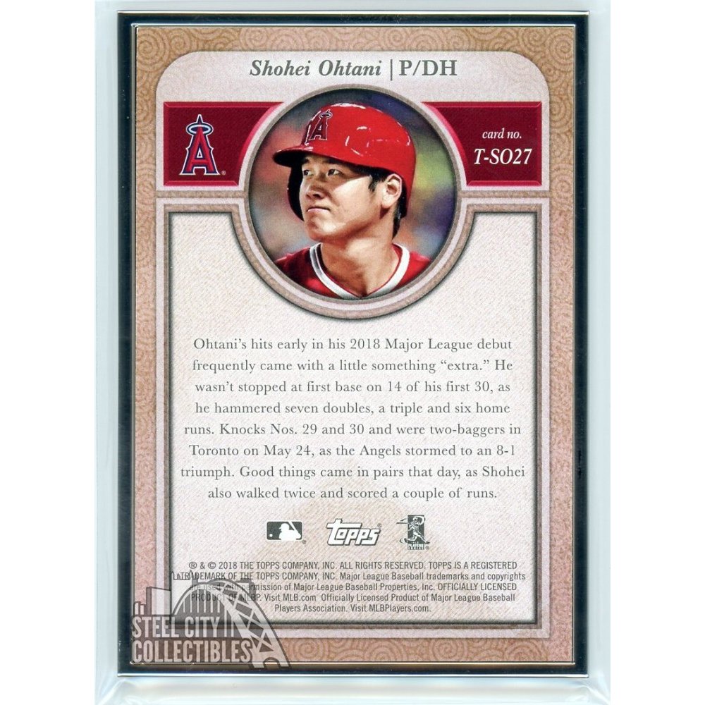 Shohei Ohtani 2018 Topps Transcendent Japan Edition Rookie RC Card