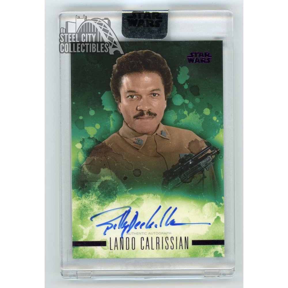 Billy Dee Williams Lando Calrissian 2019 Topps Star Wars Stellar 