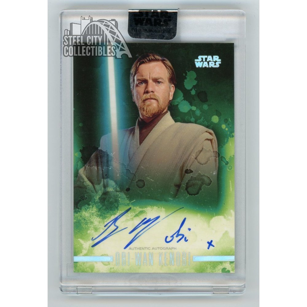 Ewan McGregor Obi-Wan Kenobi 2019 Topps Star Wars Stellar
