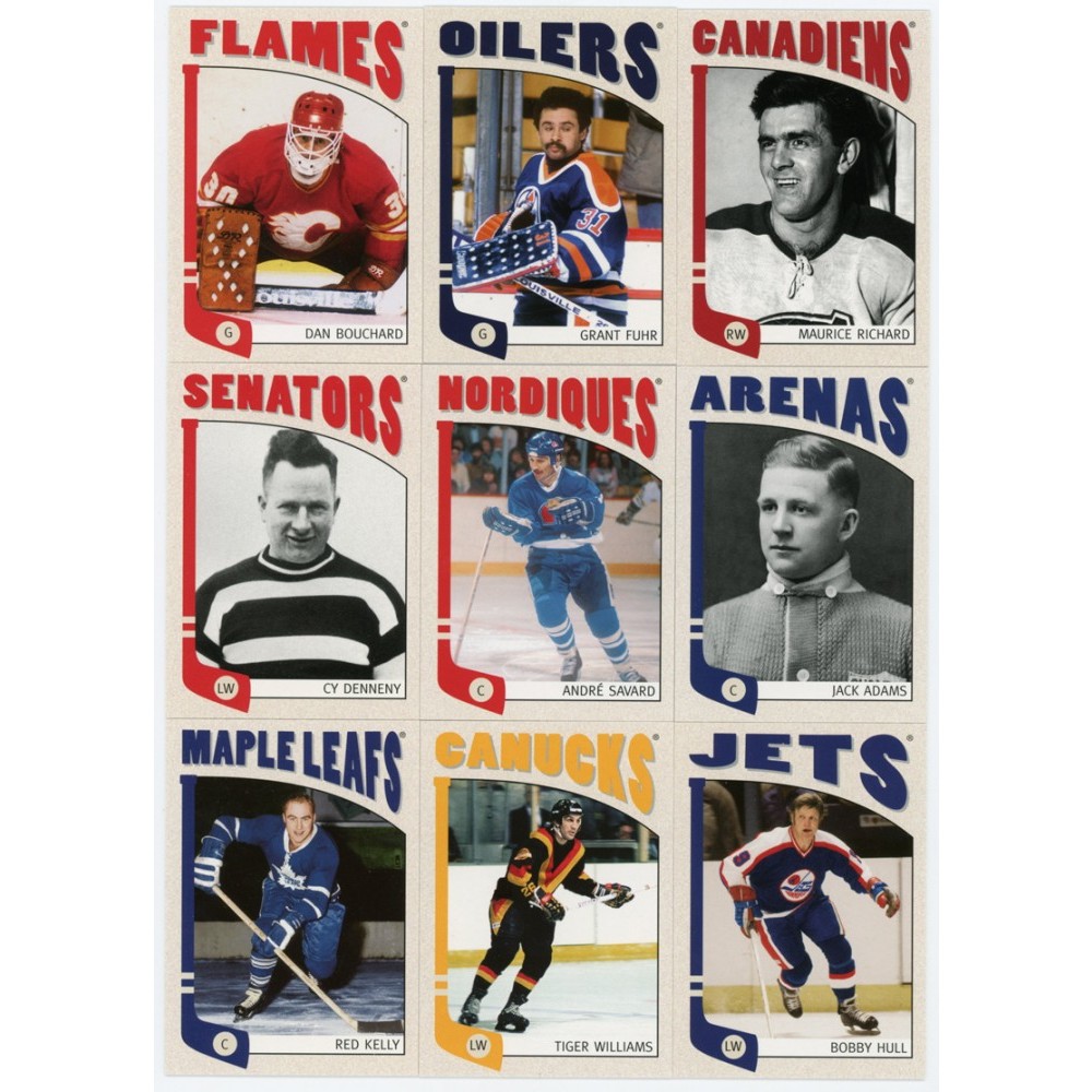 200405 In The Game Franchises Hockey Canadian 150Card Base Set (1150