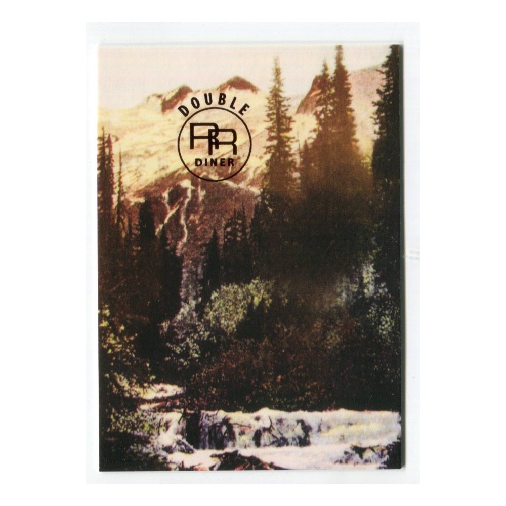 2025 Twin Peaks The Log Lady Chronicles Double R Diner Menu Card