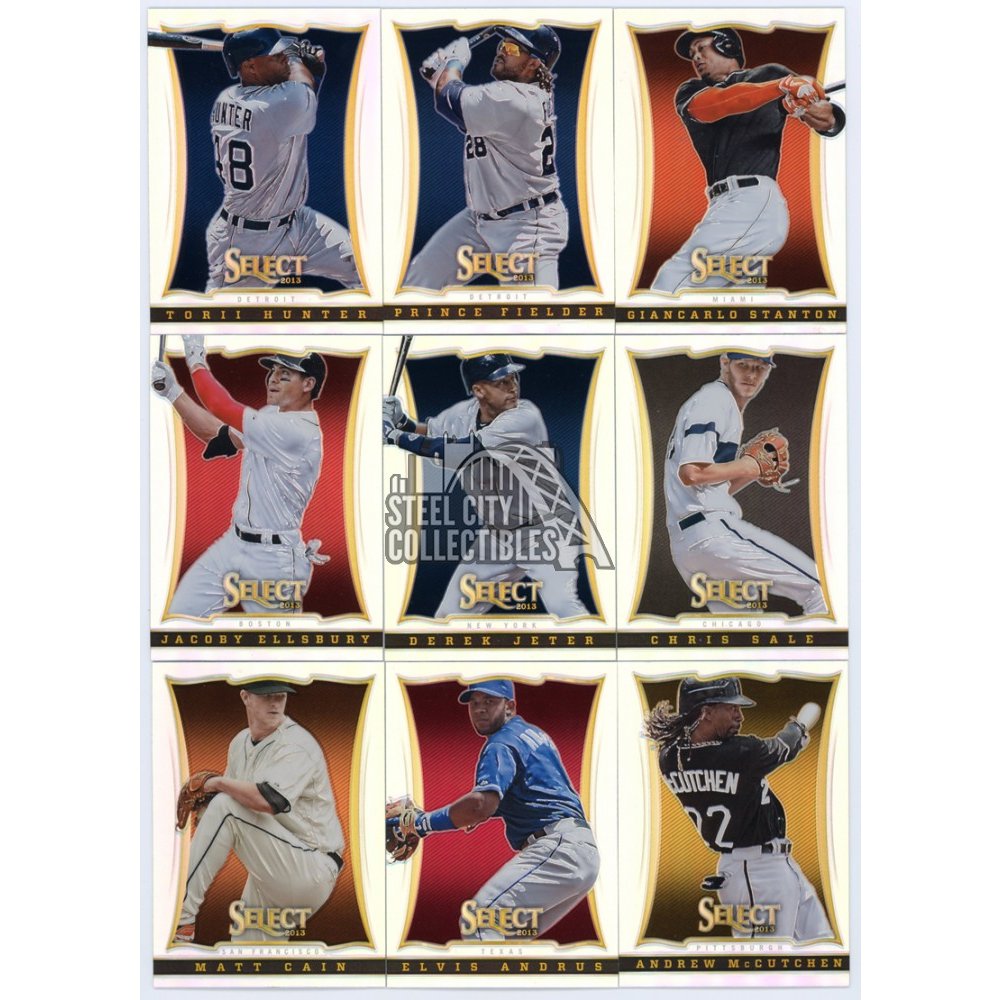 2013 Panini Select Baseball 125Card Prizm Parallel Set Steel City