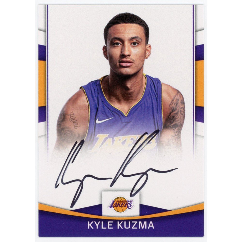 kyle kuzma signed jersey