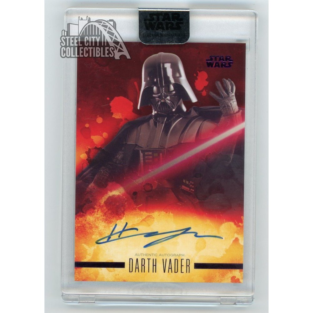 Hayden Christensen Darth Vader 2019 Topps Star Wars Stellar