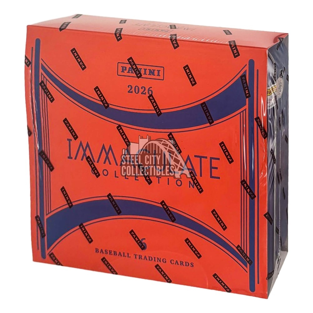 Single Backing Box 2026 Panini Immaculate Baseball Hobby Box | Steel City Collectibles