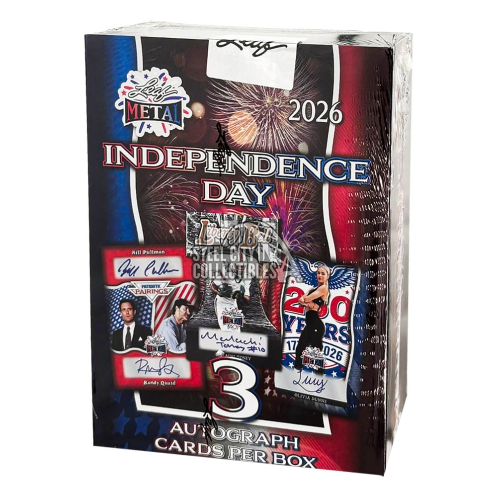 2026 Leaf Metal Independence Day Multi-Sport Hobby Box | Steel