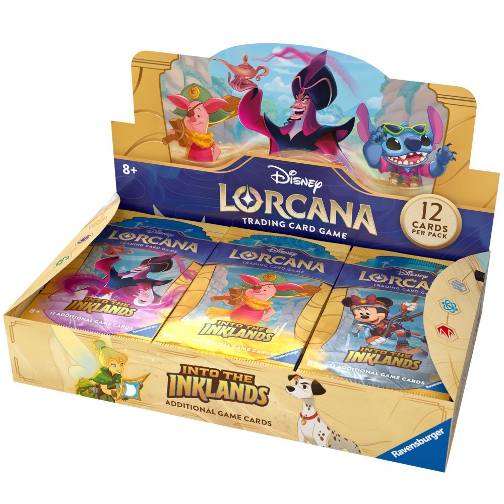Lorcana Into the Inklands Booster 4-Box Case Lorcana Into the Inklands Booster 4-Box Case
