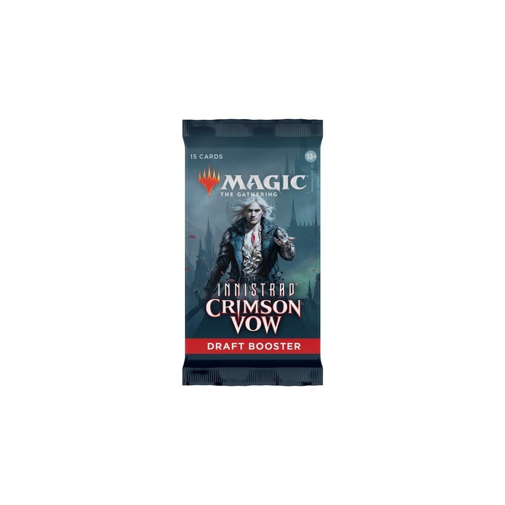 crimson vow booster box Amazon.com: Magic: The Gathering Innistrad: Crimson Vow Collector Booster  Box main image 0