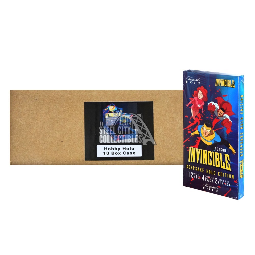 Invincibility Box 2025 Keepsake Invincible 1st Edition Season 1 Holo Edition Hobby 10-Box ...