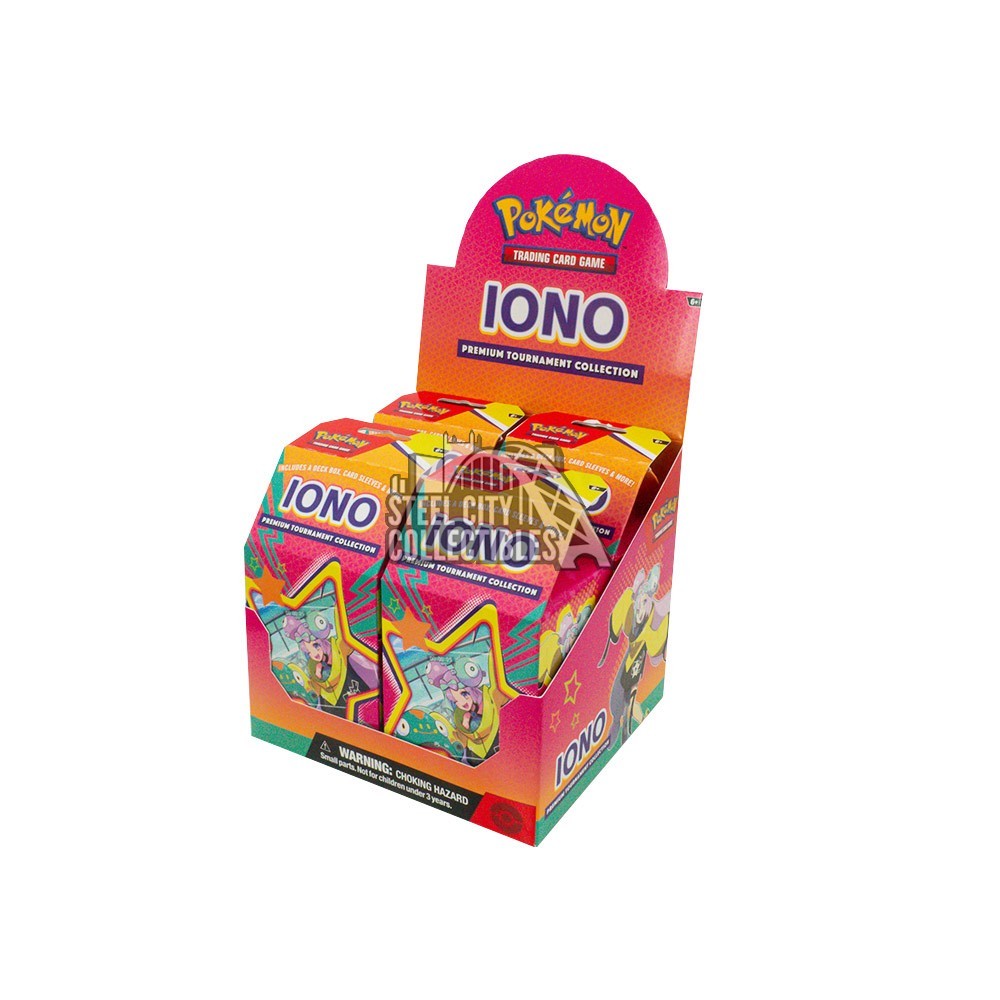 pokémon - trading card game: iono premium tournament collection Pokemon TCG: Iono Premium Tournament Collection Deck Box- Pokemon Inte main image 0