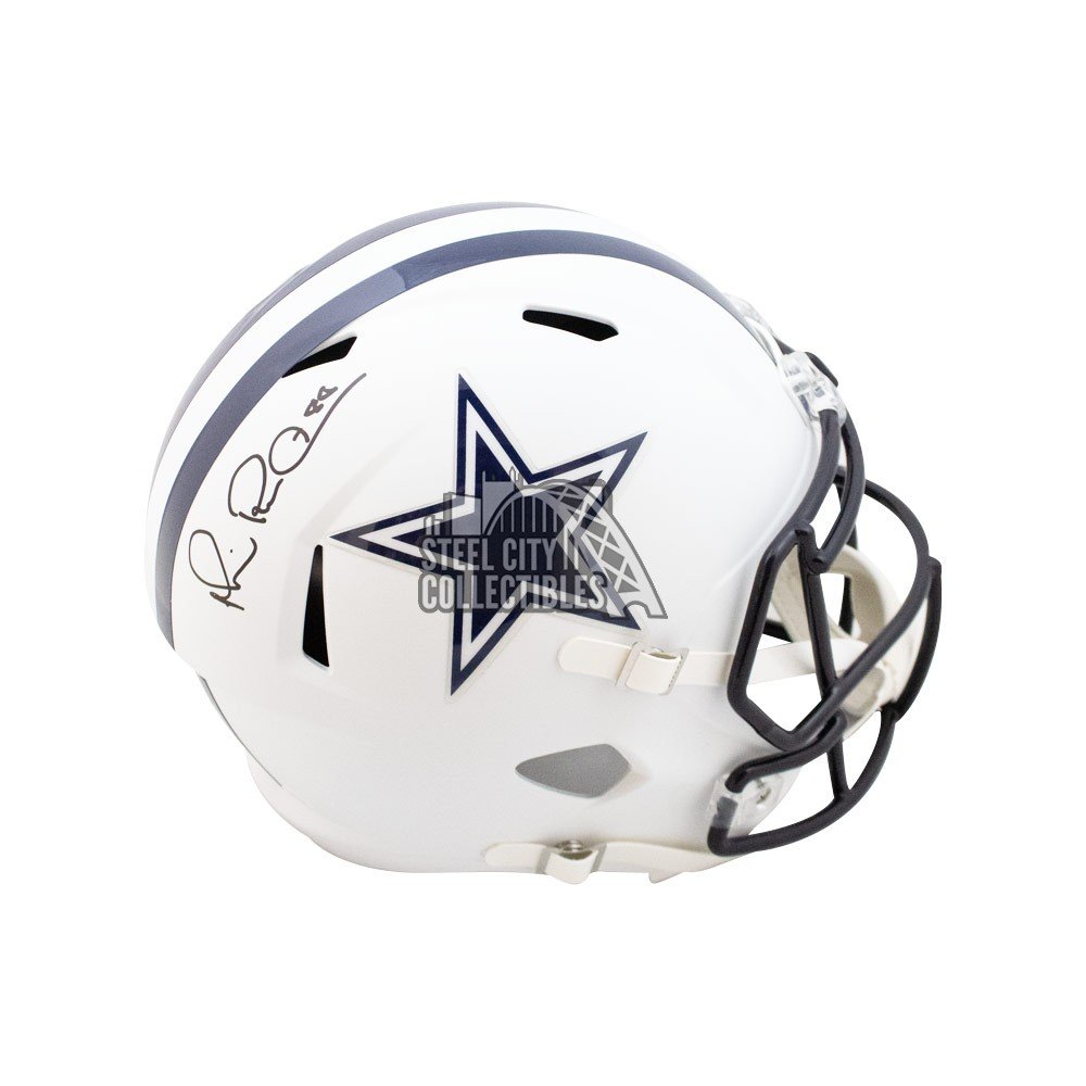 Michael Irvin Dallas Cowboys Signed Autograph Mini Helmet JSA Certified