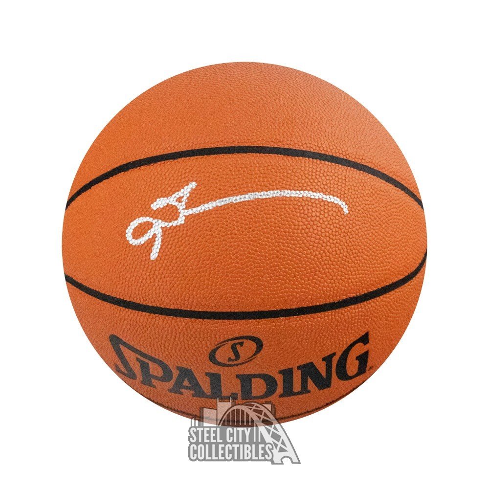 allen iverson autographed basketball
