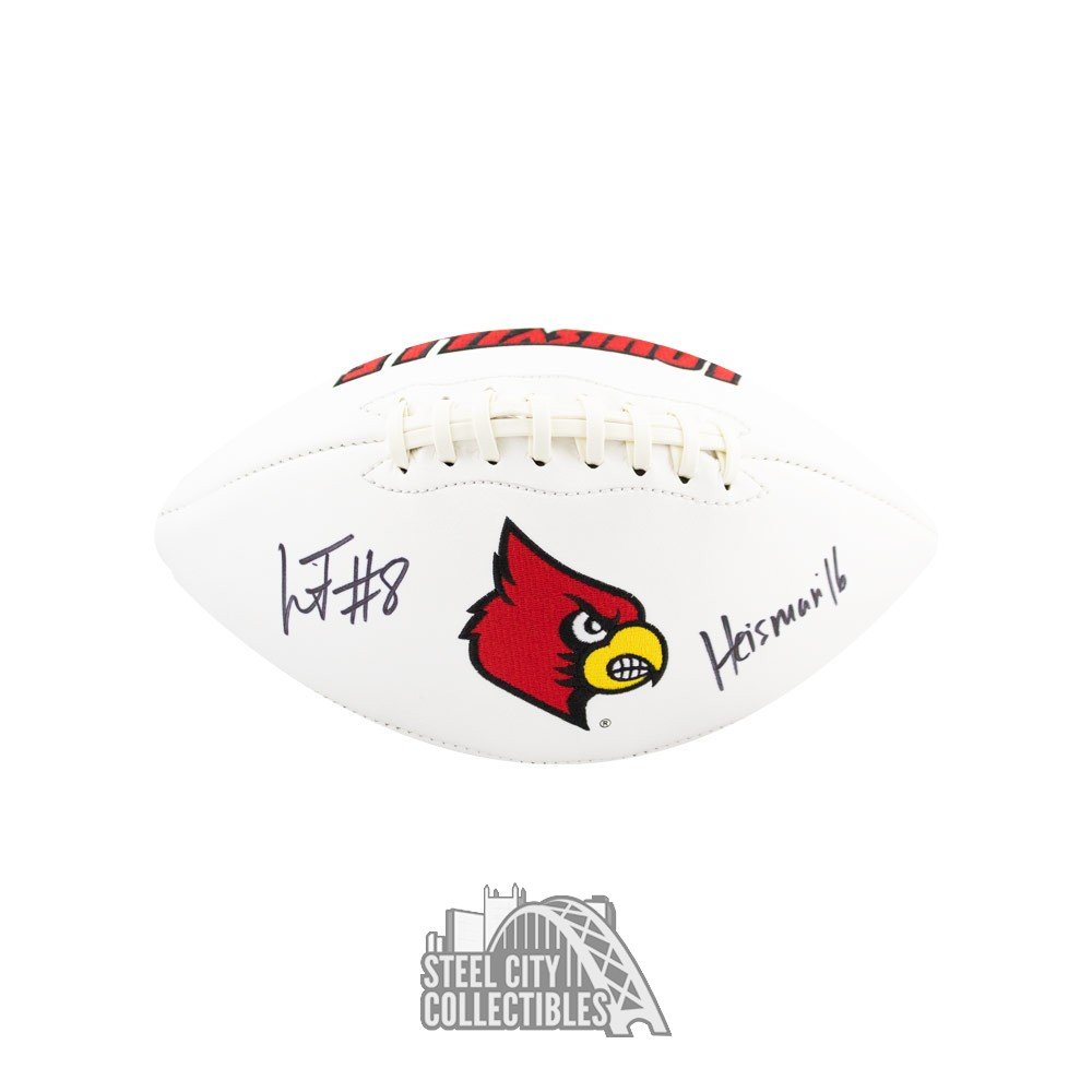 lamar jackson signed football