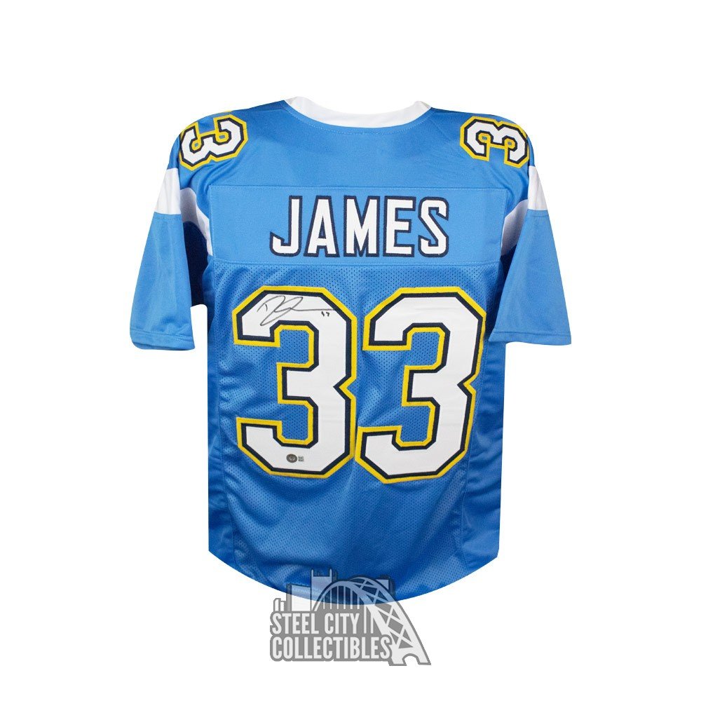 james autographed jersey
