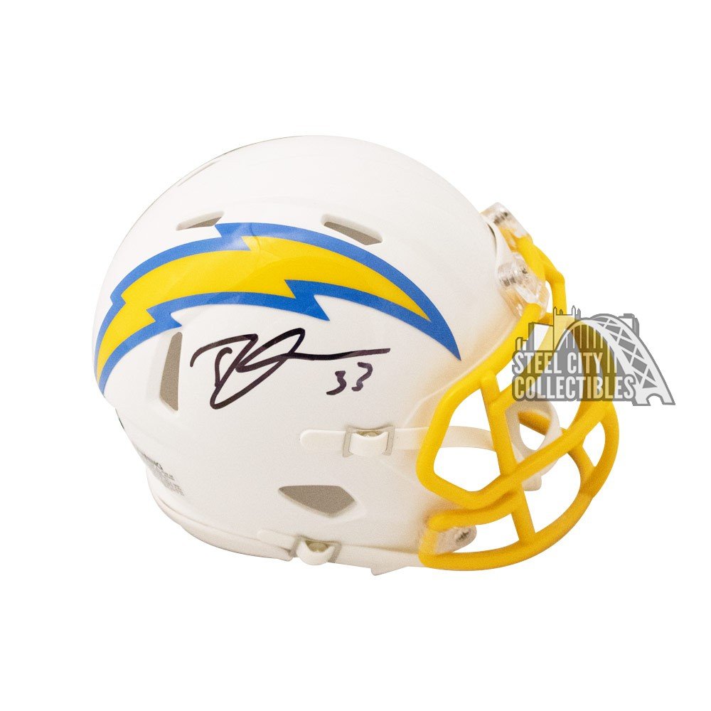 Derwin James Autographed Los Angeles Chargers Speed Mini Football Helmet -  BAS COA