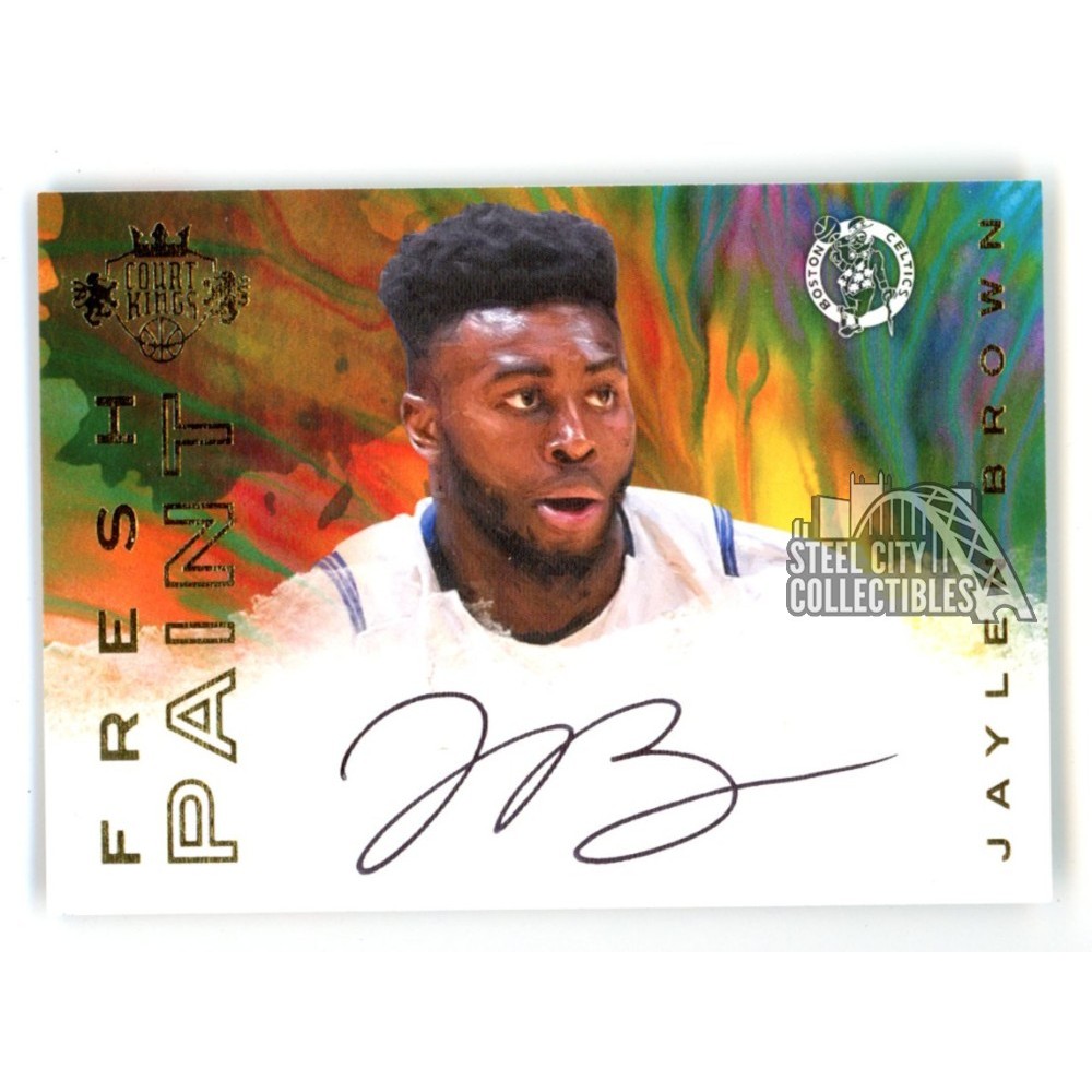 Jaylen Brown 2016-17 Panini Court Kings Autograph Rookie Card #FP
