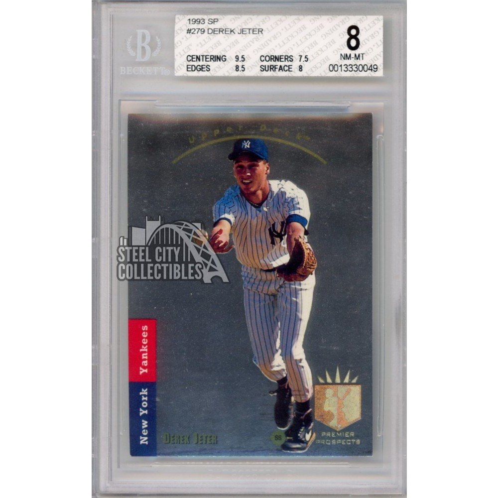 ☆激レア☆【upper deck】hit brigade DEREK JETER DEREK JETER ROOKIE CARD Yankees Top Prospect UPPER DECK
