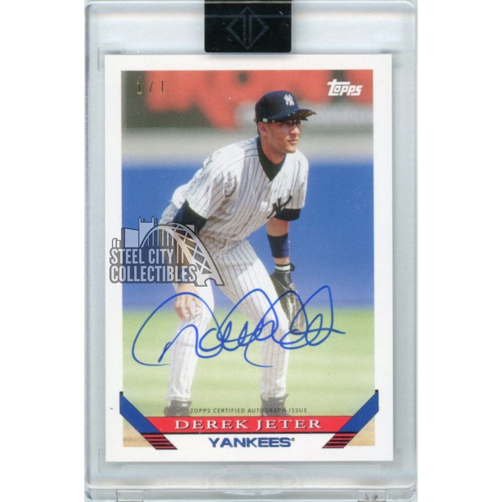 How Much is a Baseball Signed by Derek Jeter Worth