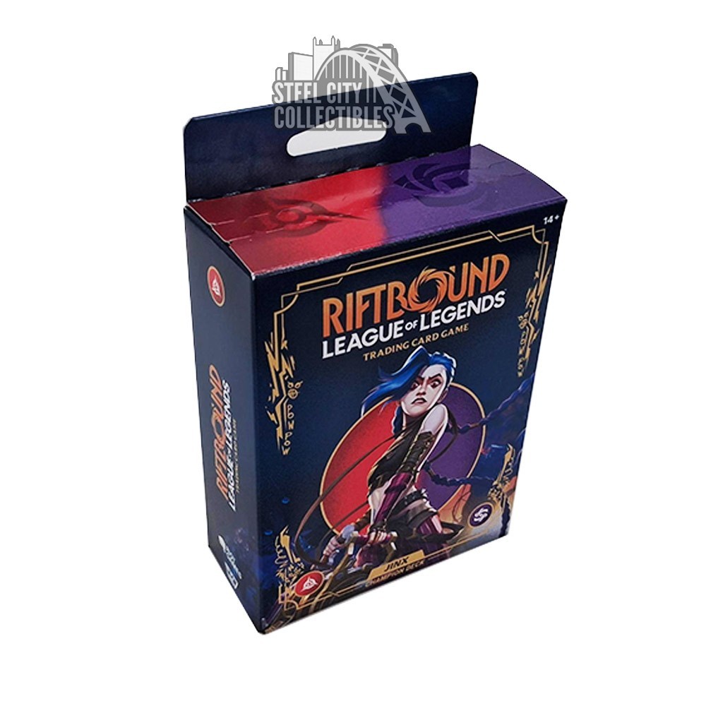 Riftbound League of Legends Jinx Champion Deck | Steel City