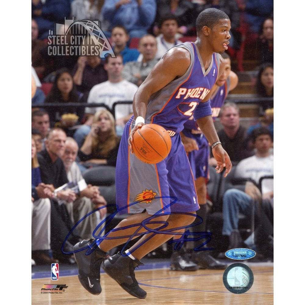 Joe Johnson Autographed Phoenix Suns 8x10 Photo BAS COA (B) Steel
