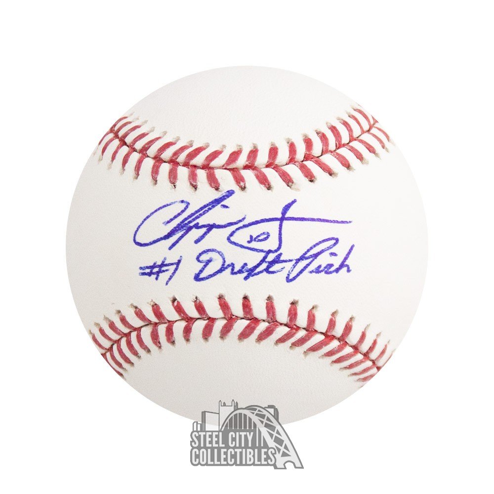 chipper jones autographed baseball