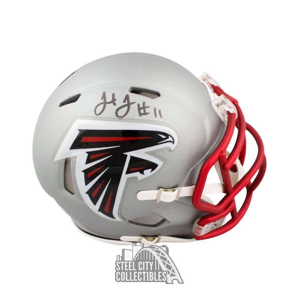 JSA Certified Authentic Julio Jones Autographed Signed Atlanta Falcons Mini Helmet 